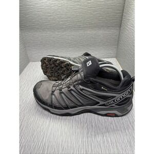Salomon X Ultra 3 GTX Men's Hiking Shoes Black Gore-Tex Waterproof Size 10.5